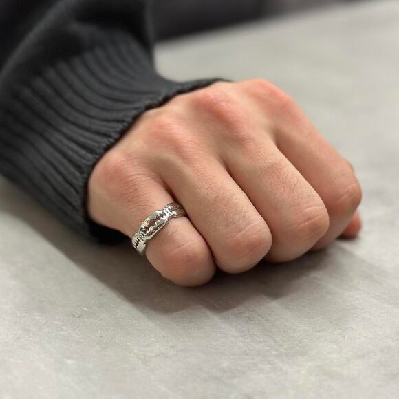 Silver razor blade unique chrome WMNS2 - Picture 2 of 3